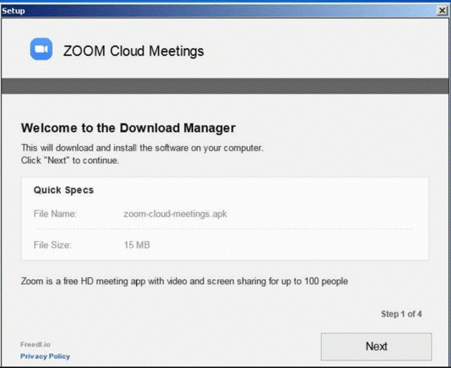 Zoom cloud meeting