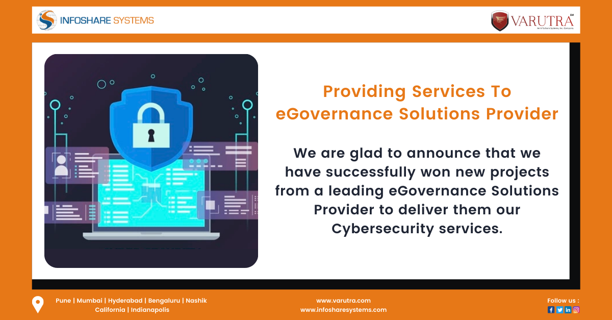 Providing Cybersecurity Services To eGovernance Solutions Provider