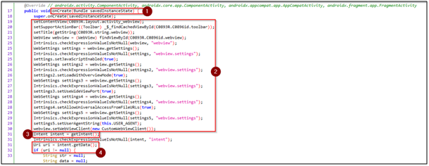 Webview activity source code