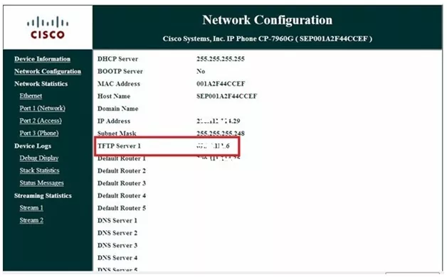 Network Configuration