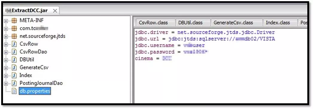Hard-Coded DB Credentials