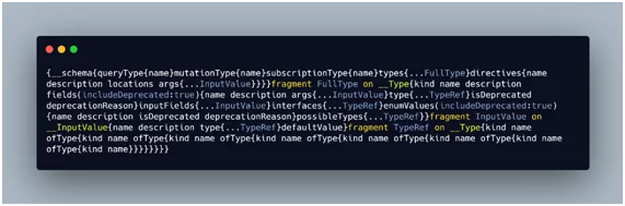 GraphQL introspection