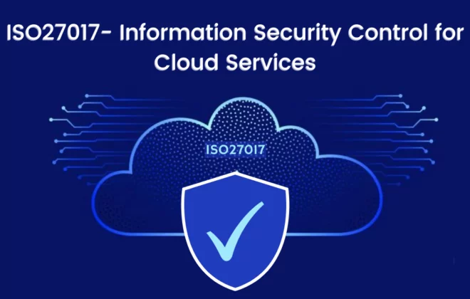 ISO 27017- Information Security Control for Cloud Services