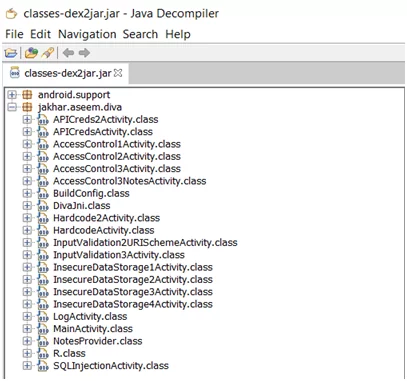 Output of JD GUI Output of JD GUI Output of JD GUI