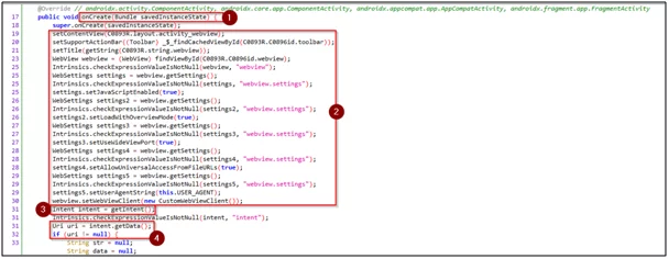 Webview activity source code