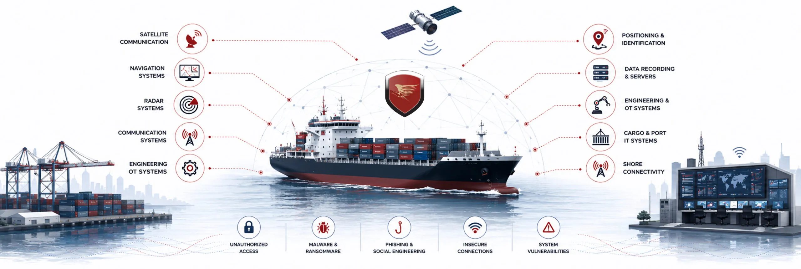 Maritime cyber attack surface