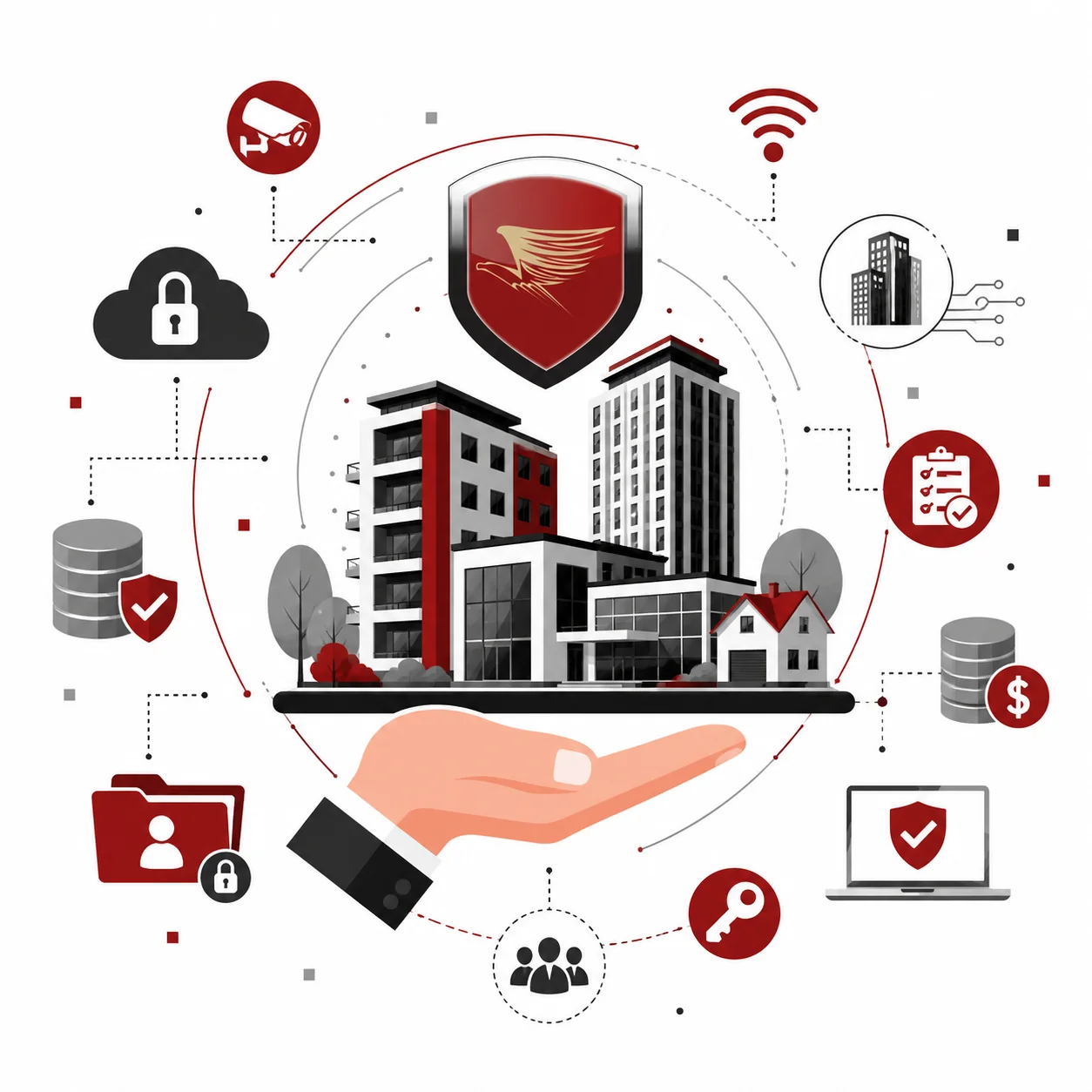 Real estate cybersecurity protecting property technology, transactions, data and connected buildings
