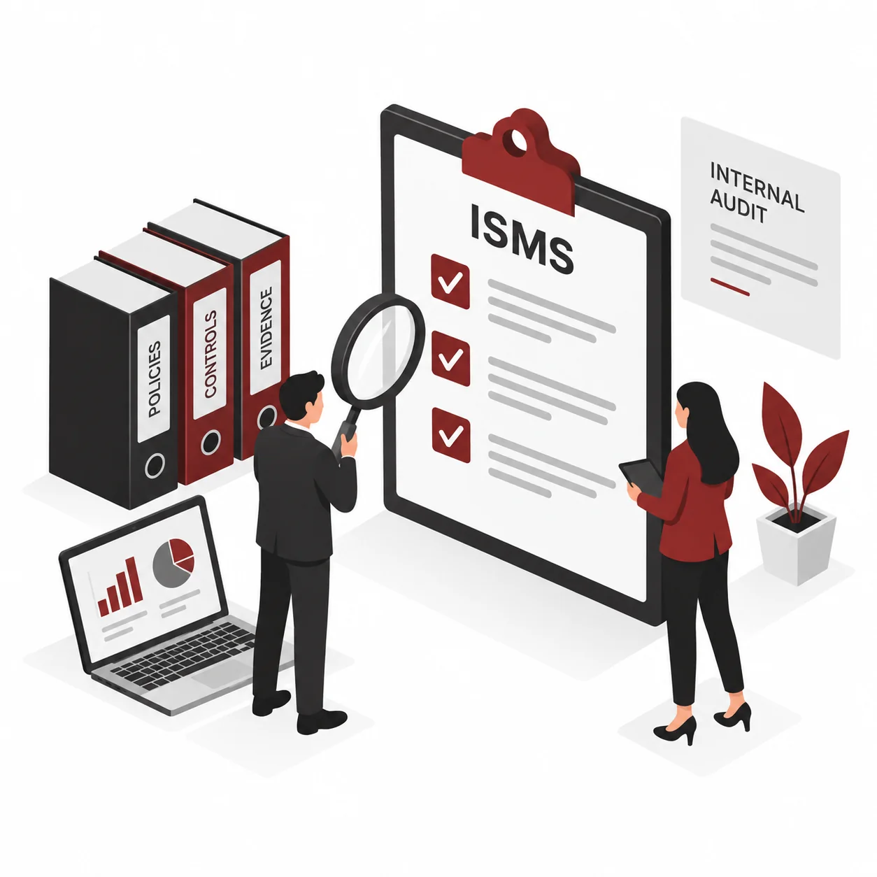 ISO 27001 internal audit and ISMS readiness assessment